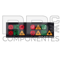 AUTOCOLLANT INDICATEUR SUPÉRIEUR (NOUVEAU).