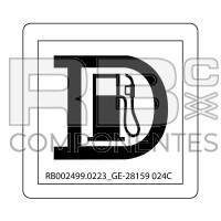 AUTOCOLLANT COMPATIBLE REF. GE 28159 024 C