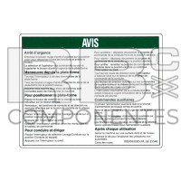 AUTOCOLLANT COMPATIBLE REF GE-35540FR