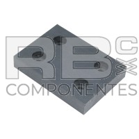 PATIN RECTANGULAIRE  110X80X19 MM