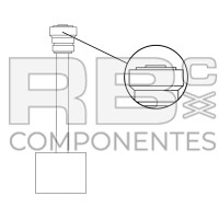 CONNECTEUR MALE 16 VOIES COMPATIBLE HL 2440308530