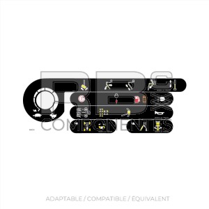 KIT D'AUTOCOL. DE FONCTION 450 AJ SII-400S 460 SJ