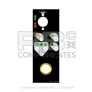 AUTOCOLLANT DE FONCTION POUR CISEAUX ELECT.COMPACT