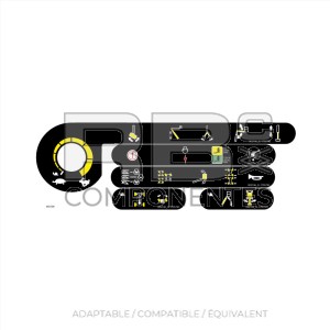 KIT D?AUTOCOLLANTS DE FONCTION - PUPITRE SUP.