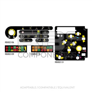 KIT COMPLET D'AUTOCOLLANTS