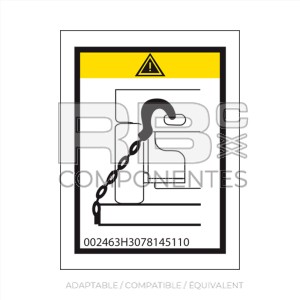 AUTOCOLLANT POUR  REF HL  3078145110