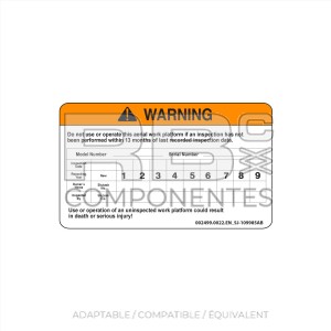 ADHESIVO INGLES AD/CO/EQ SJ 109985 AB