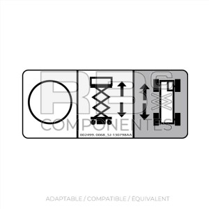 AUTOCOLLANT COMPATIBLE  REF. SJ 130798AA