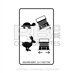AUTOCOLLANT COMPATIBLE  REF. SJ 116577AC