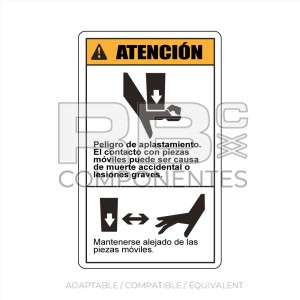 AUTOCOLLANT COMPATIBLE REF. 28161 C (ESPAGNOLE)