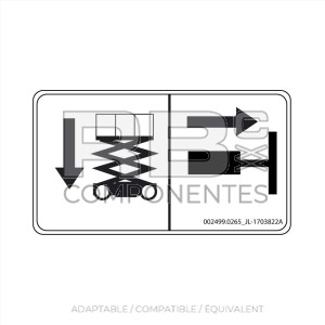 AUTOCOLLANT COMPATIBLE HL 1703822A