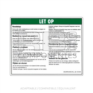 AUTOCOLLANT COMPATIBLE REF GE-35540DU