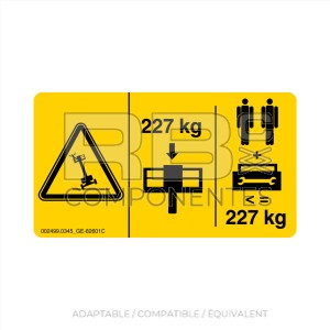AUTOCOLLANT COMPATIBLE REF GE 82601