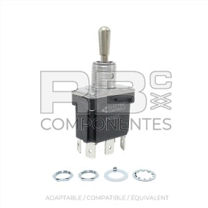 INTERRUPTEURS DE 3 POSITIONS FIXES (6 F)