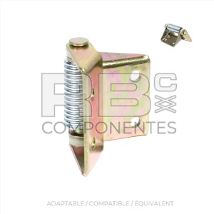 CHARNIÈRE DE 2 TROUS POUR PORTE D'ACCÈS AUX NACELL