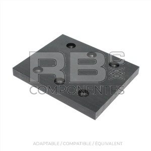 PATIN RECTANGULAIRE 185X152X18 MM