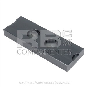 PATIN RECTANGULAIRE 180x60x20,5