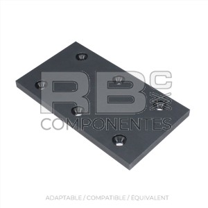 PATIN RECTANGULAIRE  222x122x12,2