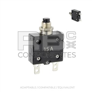 FUSIBLE THERMIQUE DE 15 A.