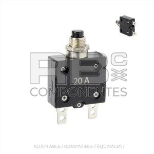 FUSIBLE THERMIQUE DE 20 A.