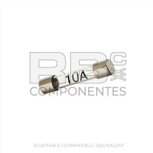 FUSIBLE DE VERRE DE 10 A.