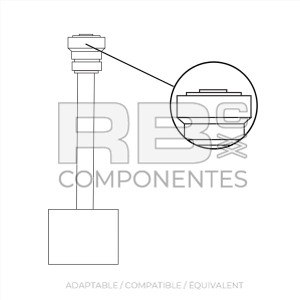 CONNECTEUR MALE 16 VOIES COMPATIBLE HL 2440308530