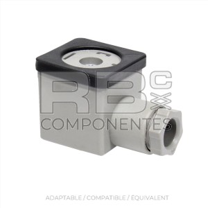 CONNECTEUR POUR ÉLECTROVALVE.