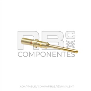TERM,PIN,SOLID,20-24AWG GOLD