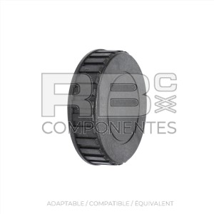 BOUCHON FEMELLE EN PLASTIQUE, DIAMÈTRE INT. 81MM