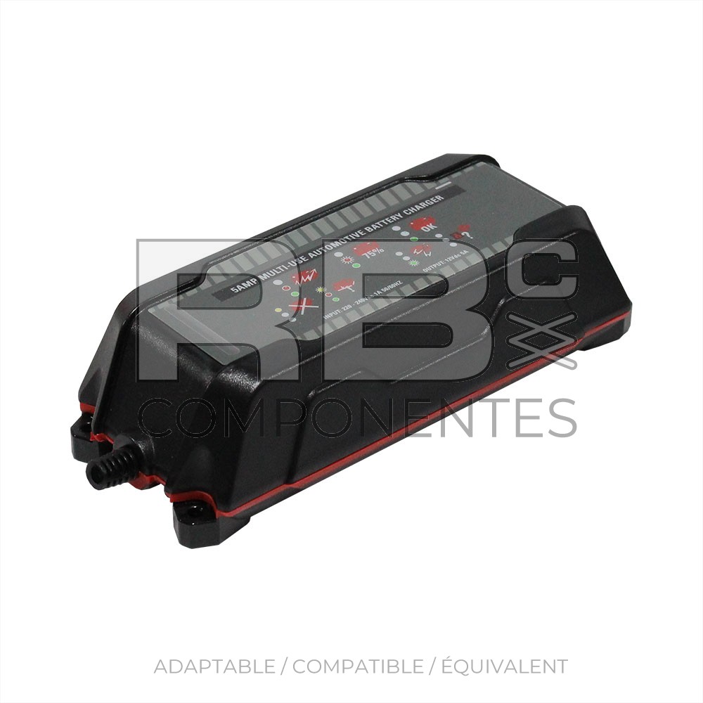 CHARGEUR DE BATTERIES   DE GEL - 5 AMP.