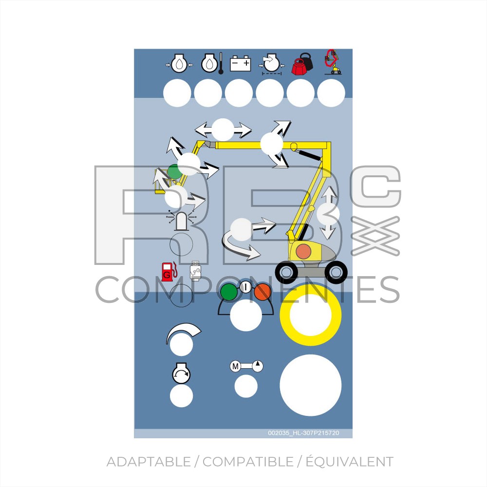 ADHES. COMMANDES INFÉRIEURS HL