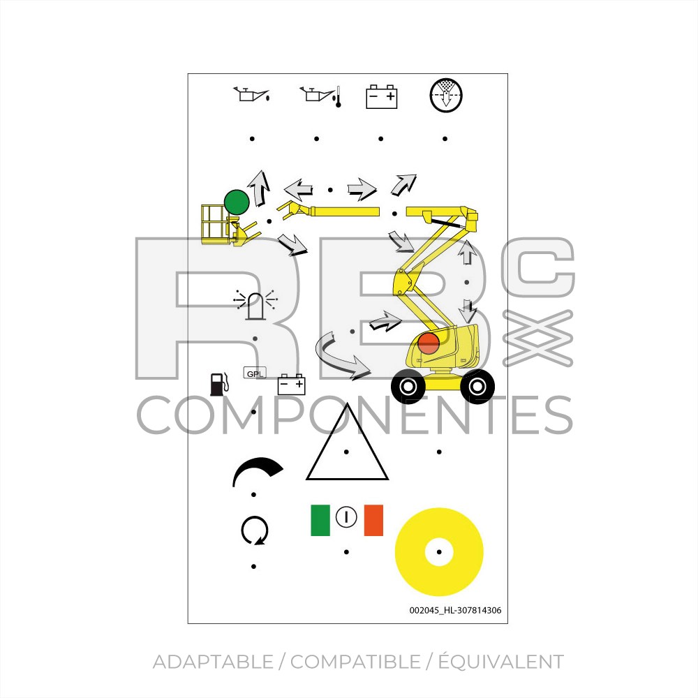 ADH. COMPATIBLE 307814306