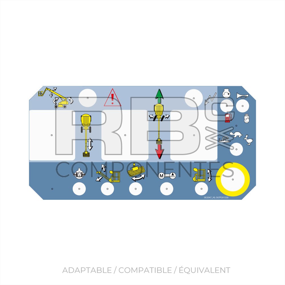 ADH. COMMANDES SUPÉRIEURES 16TPX