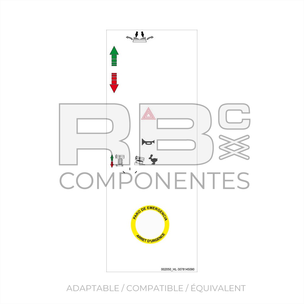ADH. COMMANDES SUPER. CISEAUX ELECT. (COMPACT)