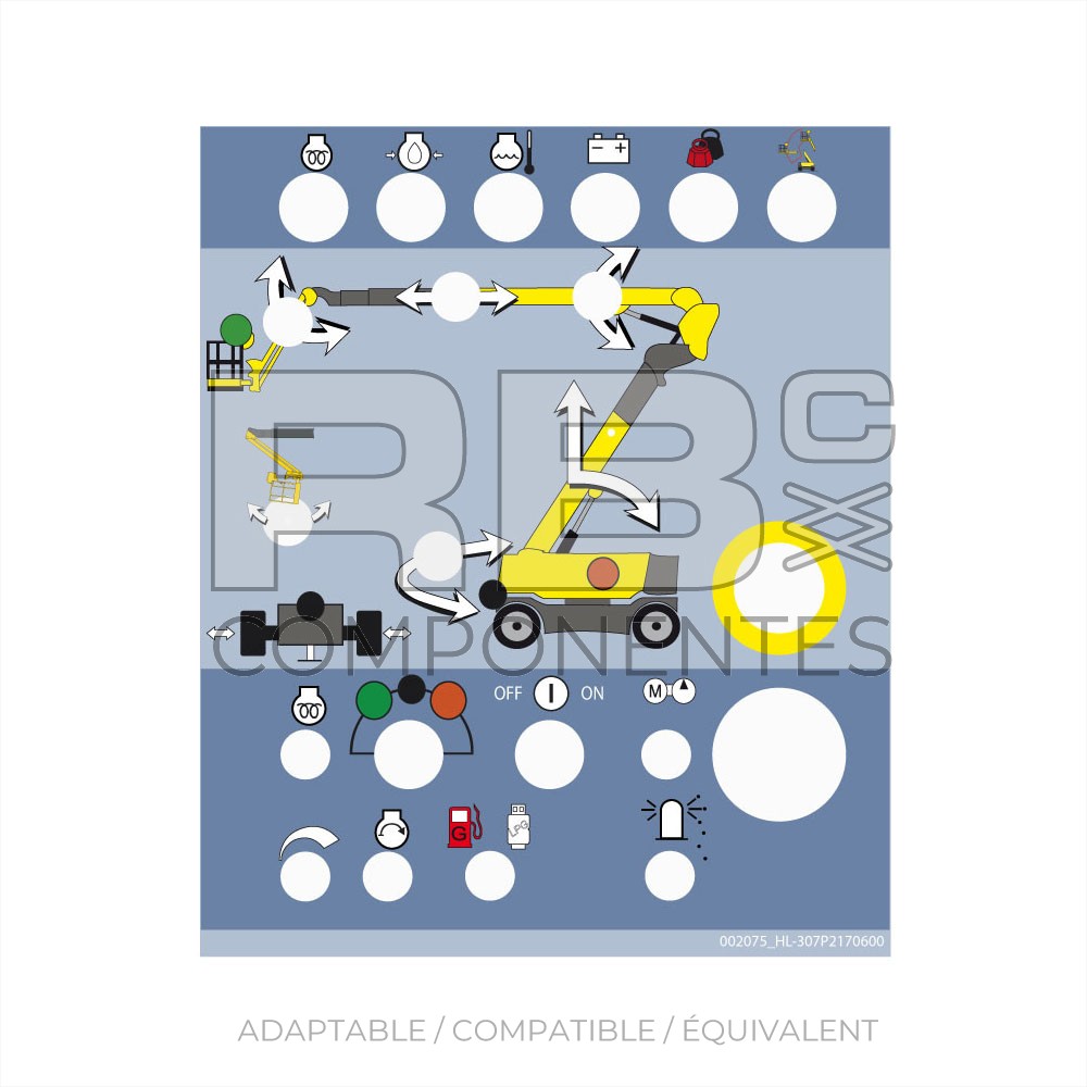 ADHESIVO HL COMPATIBLE REF. ORIG. 307P2170600