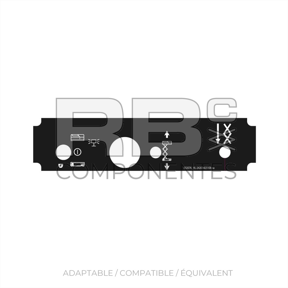 AUTOCOLLANT COMPATIBLE HL2420342310B