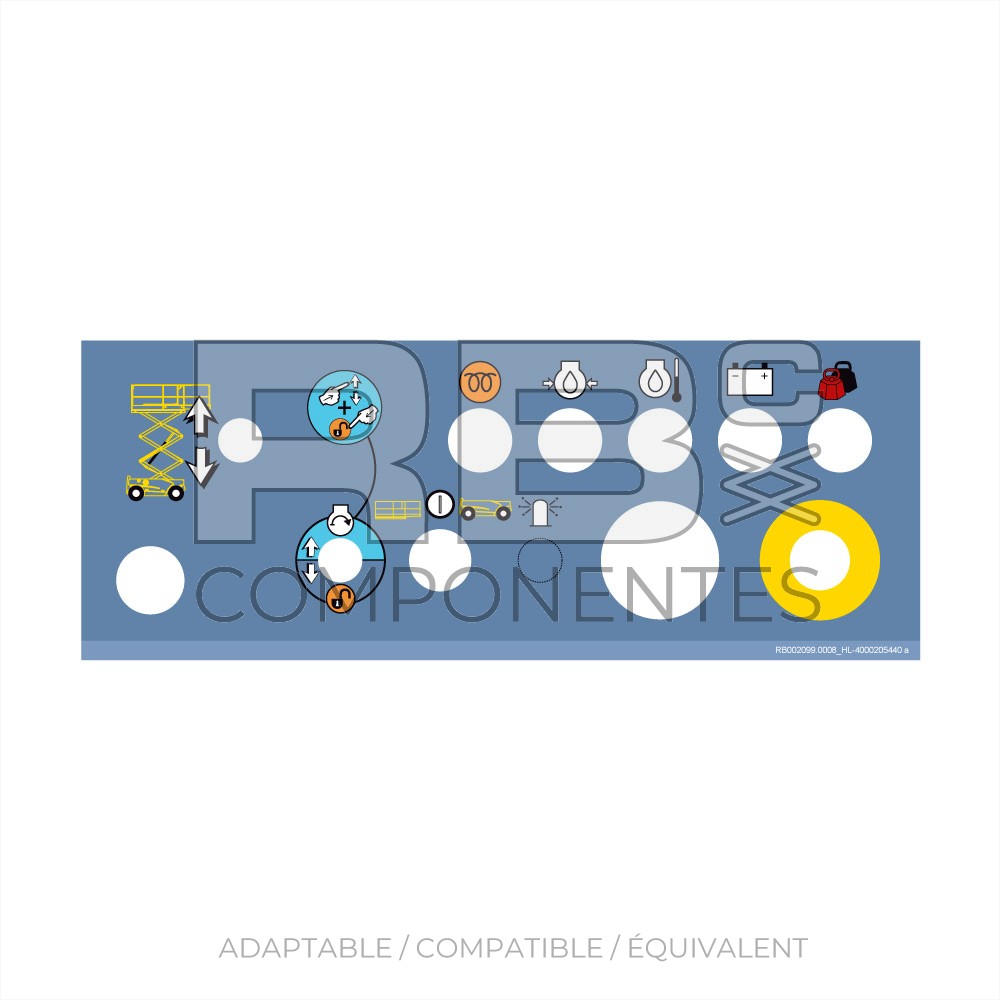 AUTOCOLLANT BOITIER INF AD/CO/EQ HL DX DEPUIS 2017