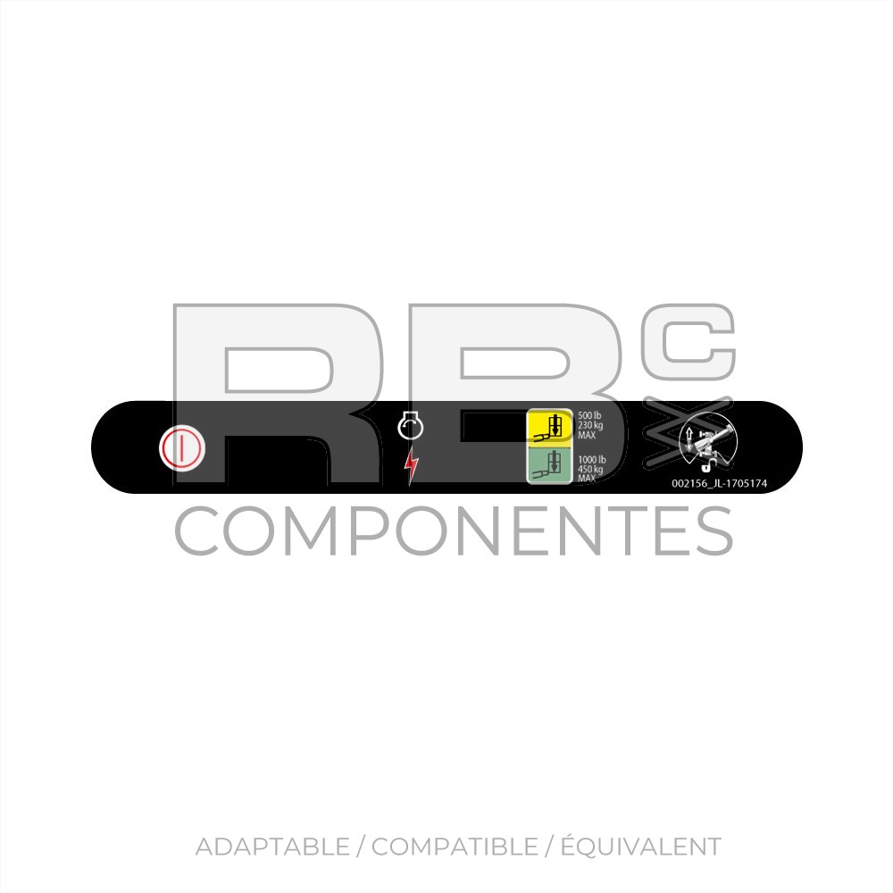 AUTOCOLLANTS INDIVIDUELS COMPRIS DANS LE KIT D´AUT