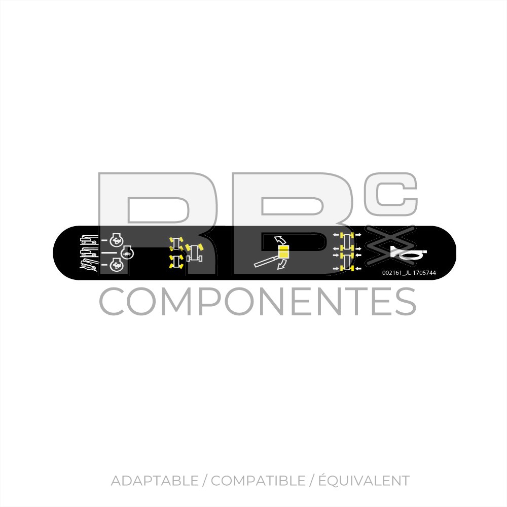 AUTOCOLLANTS INDIVIDUELS COMPRIS DANS LE KIT D´AUT