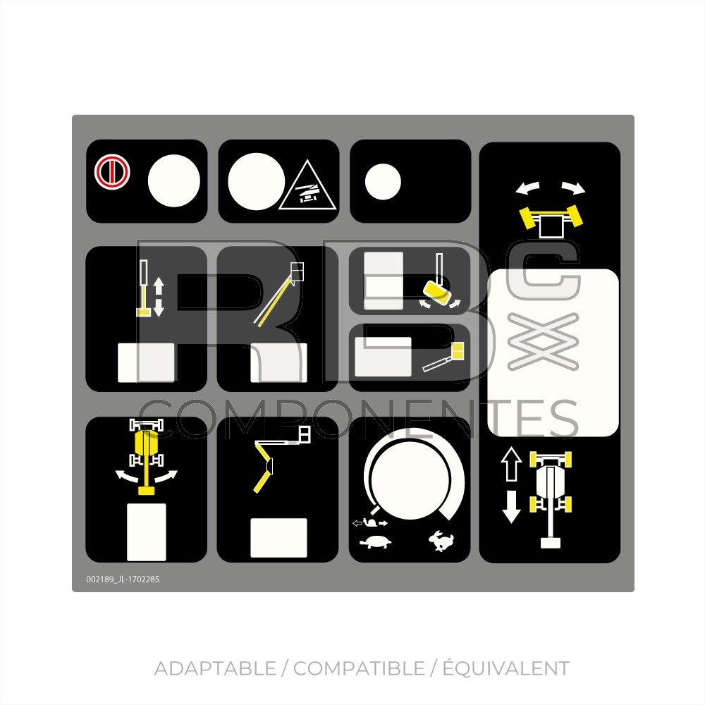 ADH. FUNC. CUADRO SUP. JL-35/35E/40/40E/45E (A.E.)