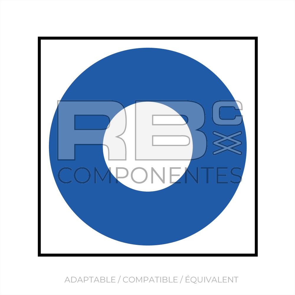 ADHESIVO ARANDELA AZUL PARA PULSADOR