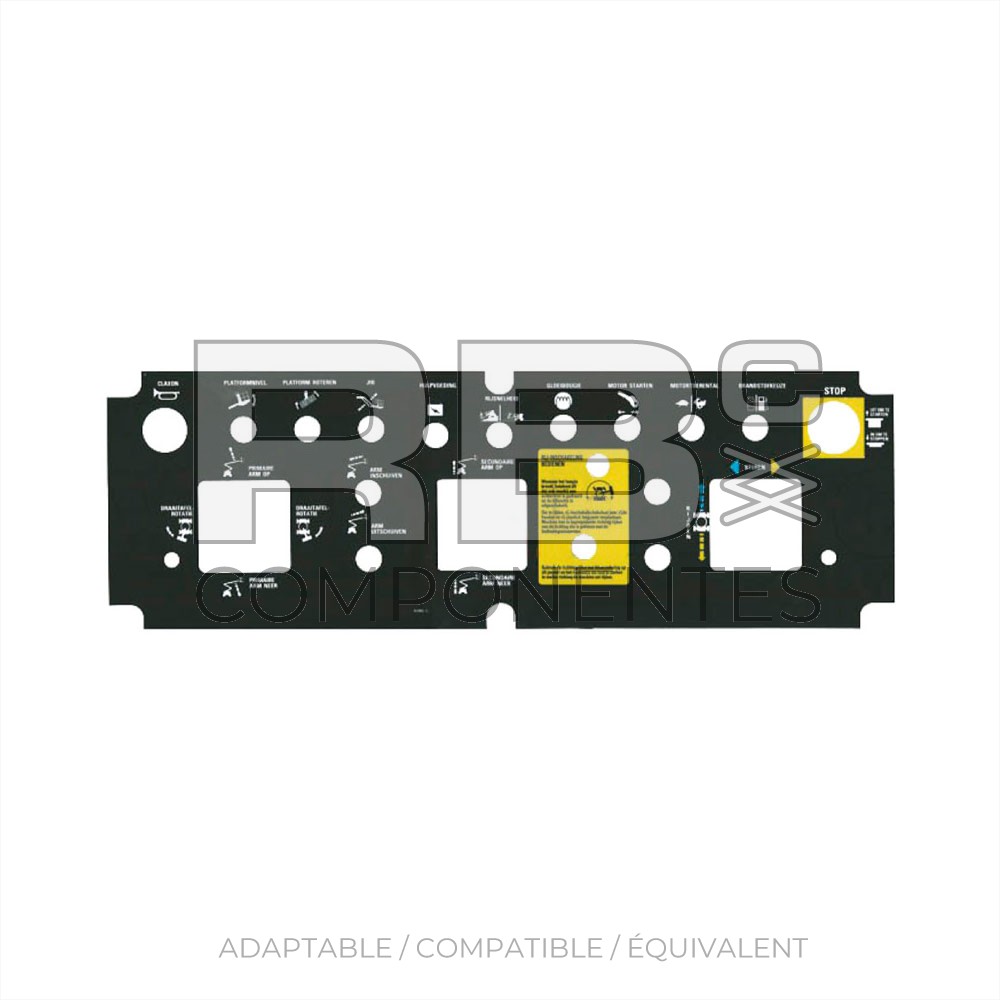 AUTOCOLLANT COMPATIBLE GE-82238 A DUTCH