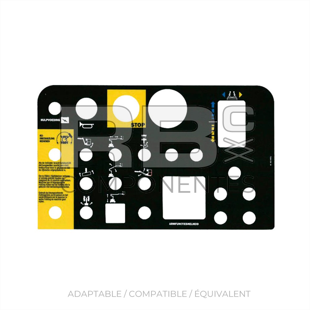 AUTOCOLLANT COMPATIBLE GE-72081DU_D