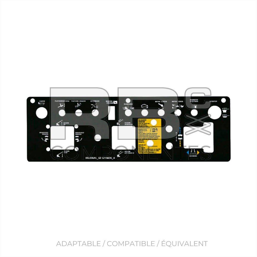 AUTOCOLLANT COMPATIBLE GE-52156DU A