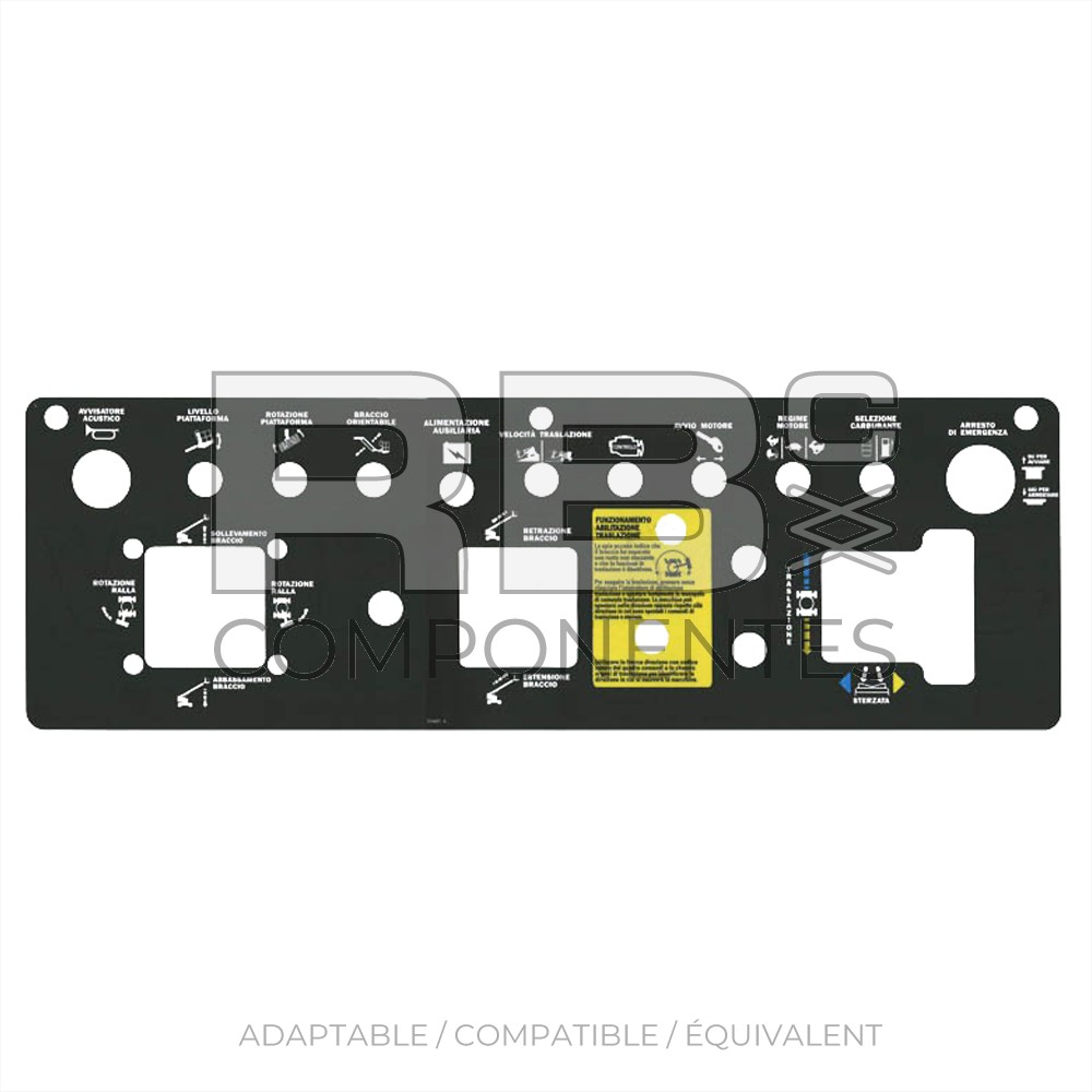 AUTOCOLLANT COMPATIBLE GE-72162IT_A ITALIAN