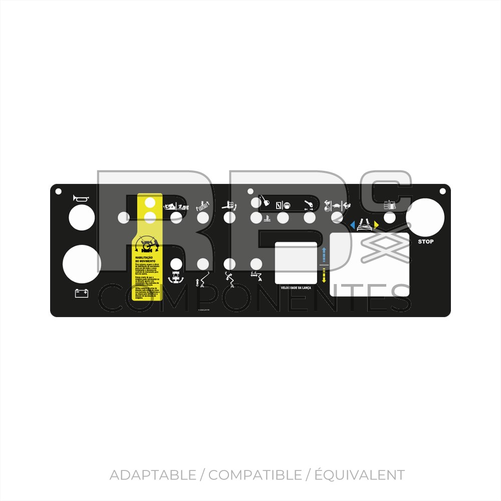AUTOCOLLANT POSTE HAUT COMP. GE 29799 (ESPAGNOL)