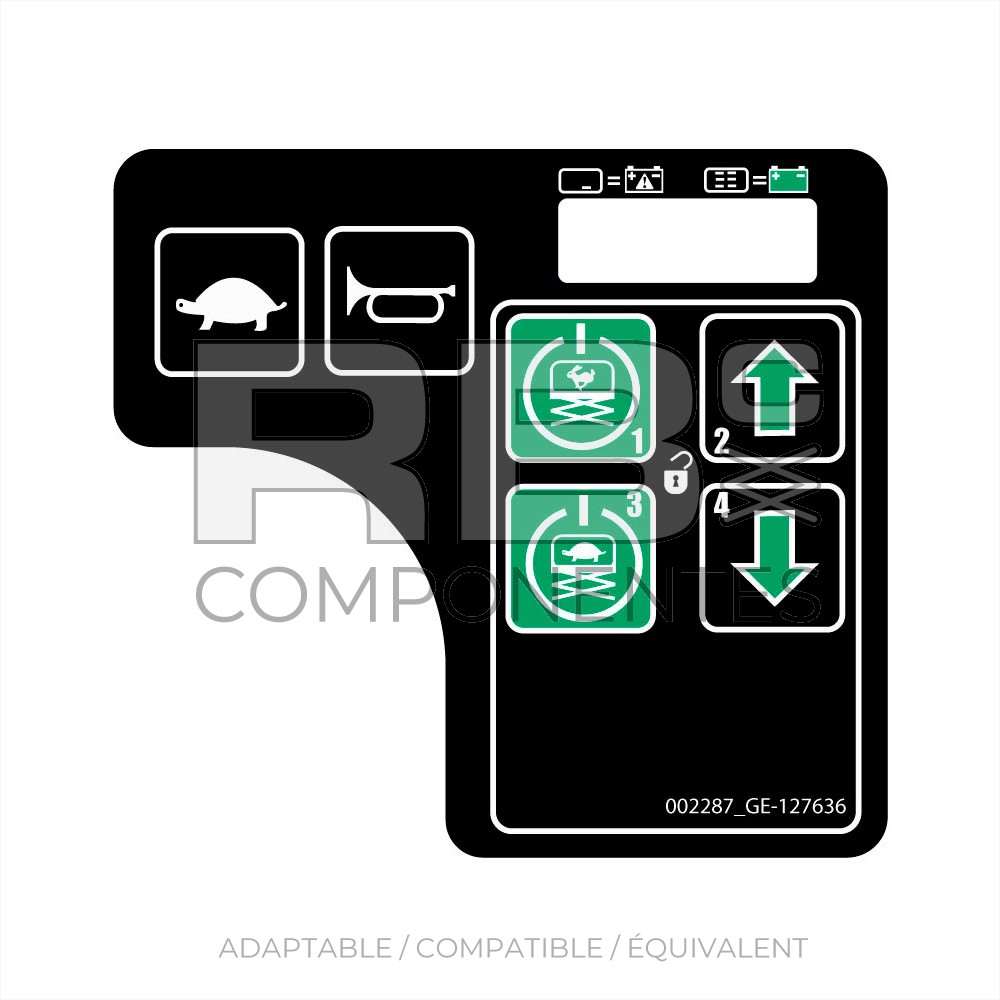 AUTOCOLLANT COMPATIBLE REF. GE 137636