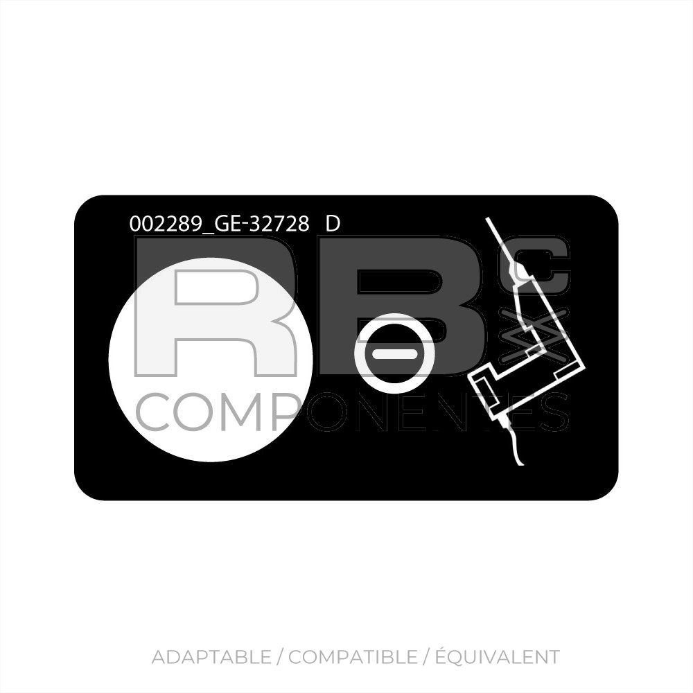 AUTOCOLLANT COMPATIBLE REF GE-32728D