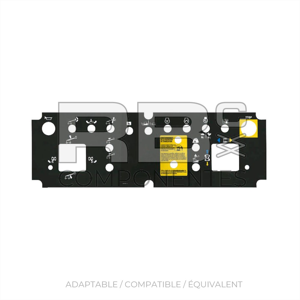 AUTOCOLLANT COMPATIBLE GE-82841 FRANCES