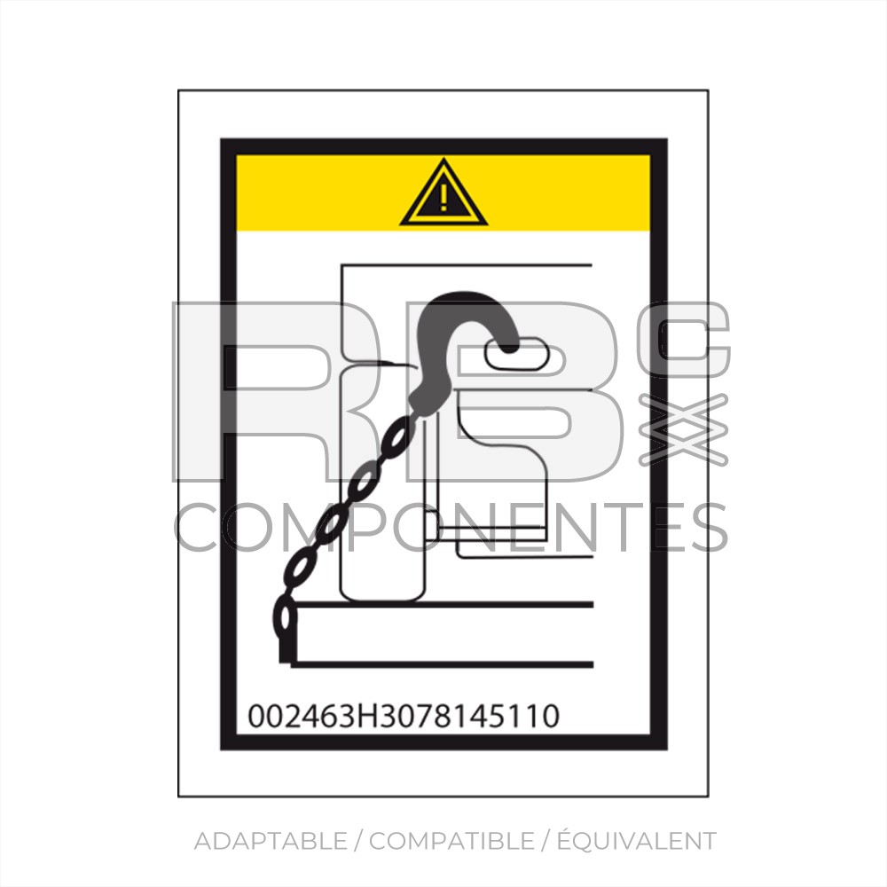 AUTOCOLLANT POUR  REF HL  3078145110